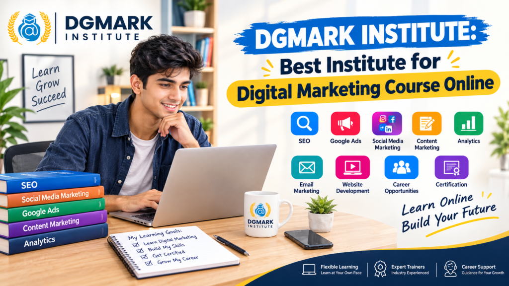 DGmark Institute: Best Institute for Digital Marketing Course Online, A Complete Guide for Beginners